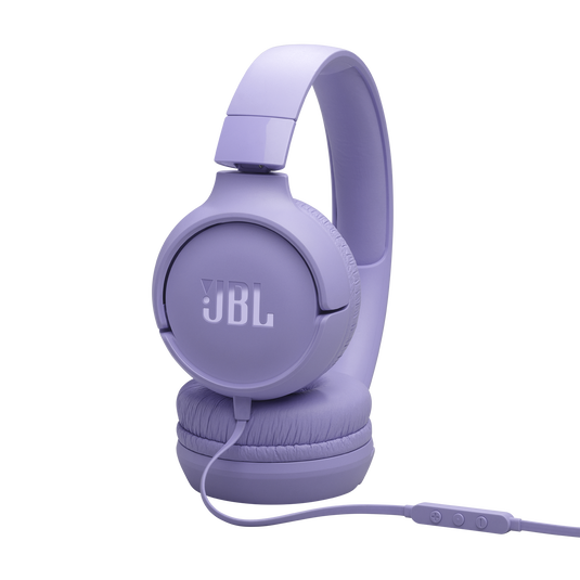 JBL Tune 520C USB-C - Purple - Hi-Res wired on-ear headphones - Detailshot 2 image number null